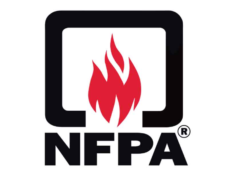 NFPA Fire Resistant Certificate